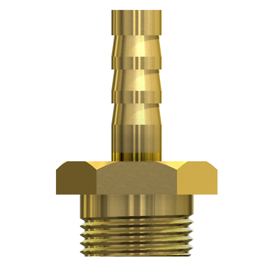 黄铜倒钩接头 6mm x